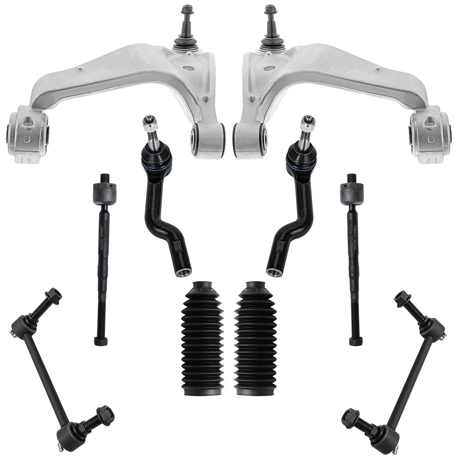 Detroit Axle - RWD Front End Control Arms Kit for 08-14 Cadillac CTS, 2