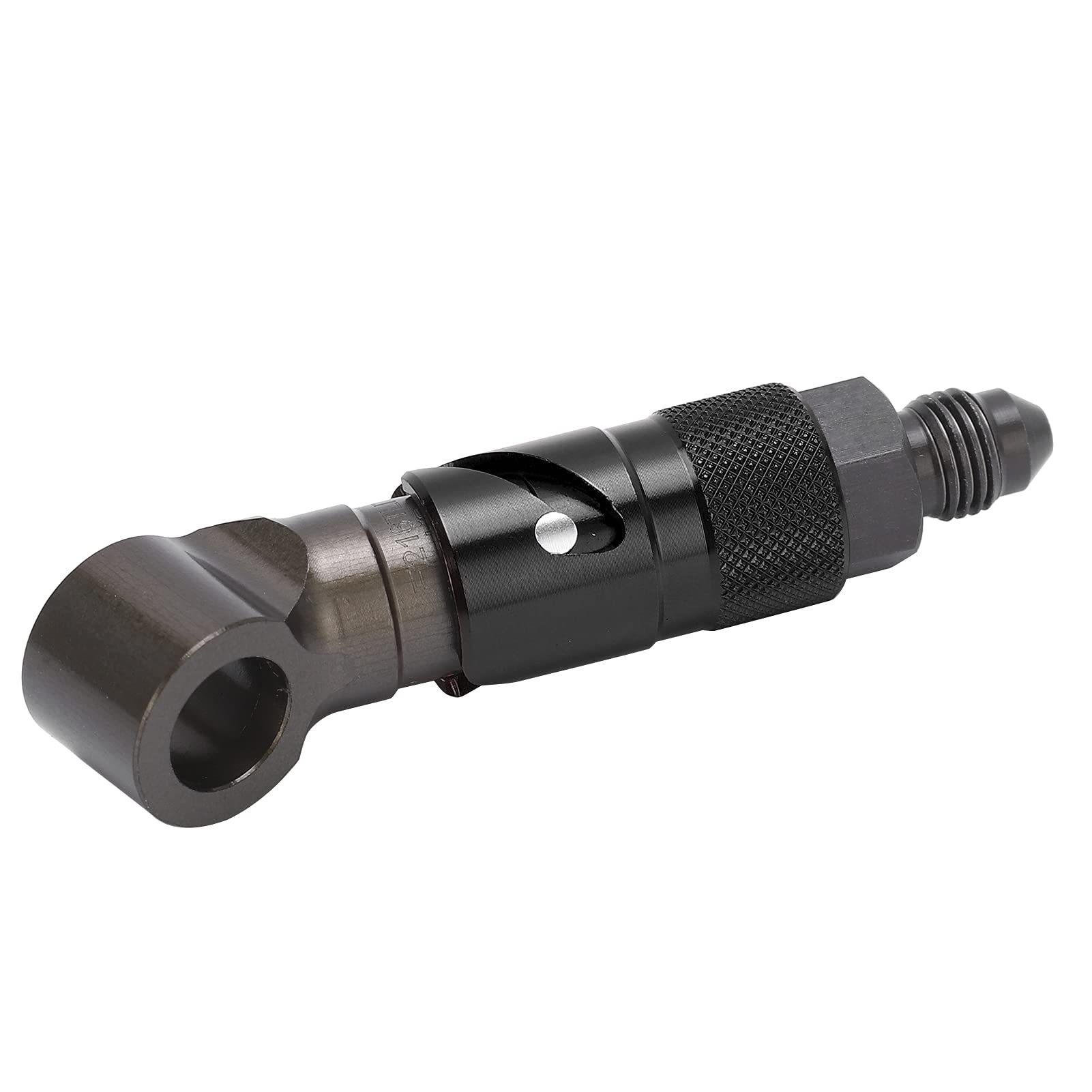 Adaptador manguera freno curvo de aluminio de liberación rápida