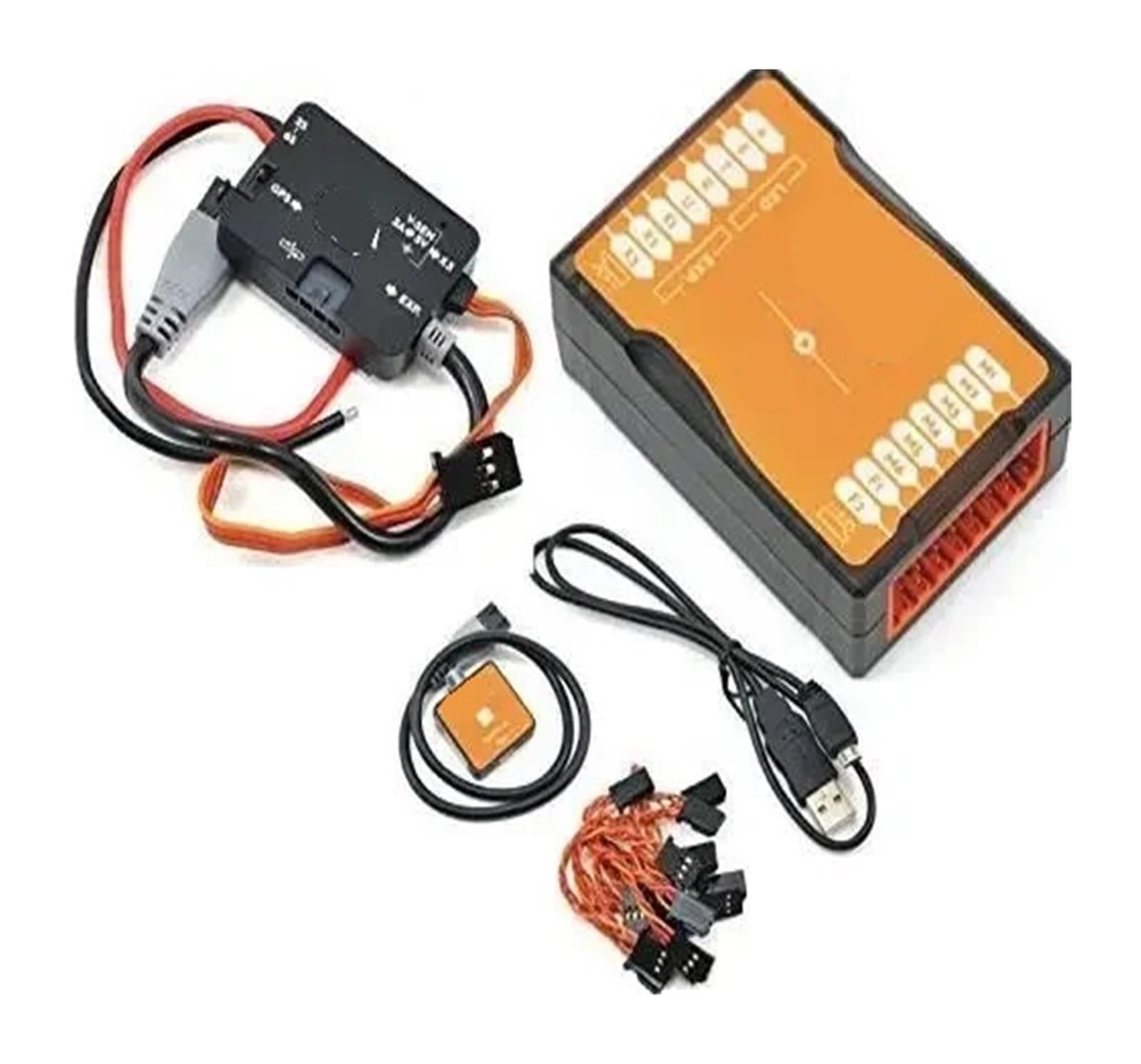 Compatibile con DJI, kit controller di volo Naza-M V2Multicopter | Controller Naza-M V2, kit LED GPS PMU, accessorio drone RC(Only Flight control)