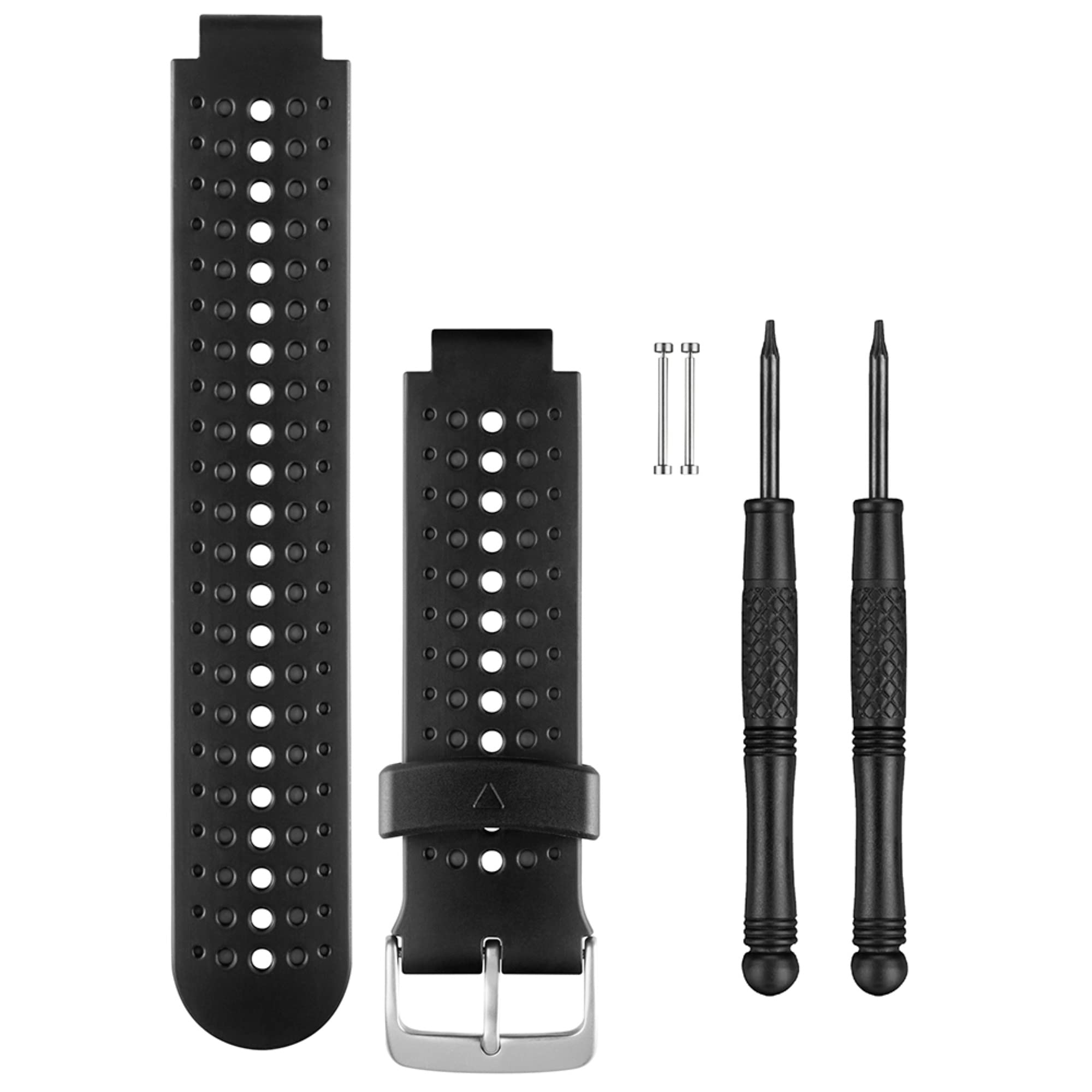 Garmin Bracelet de remplacement Forerunner 235 Silicone Noir/​Gris