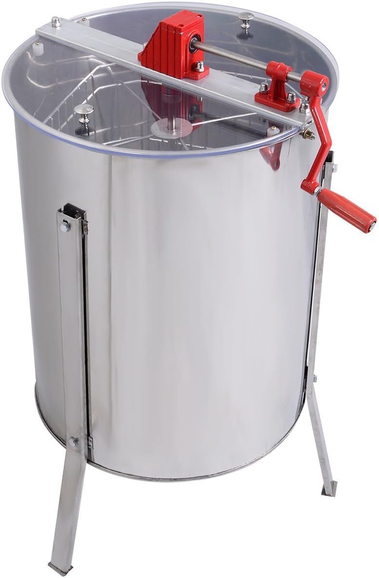 Honey Harvesting Kit, 4 Frame extractor, Uncapping knife and Stainless Steel Honey Strainer