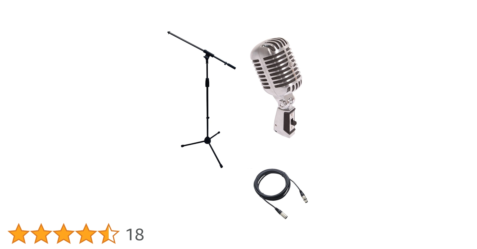Amazon.co.jp: SHURE 55SH Series II スタンド&ケーブル付き - マイク