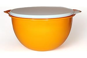 Thatsa Mega Bowl Mixing Bowl 42 Cups 10L In Bright Orange With White Seal
