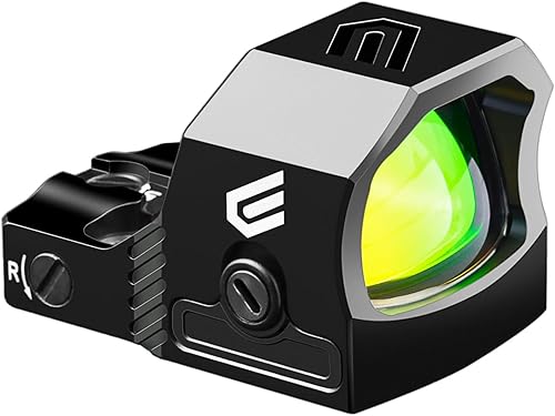 Cyelee Shake Awake Micro Red Dot Sight 3MOA Reflex Sight para RMSRMSC Footprint Optics Ready Gun - CAT PRO Aluminio