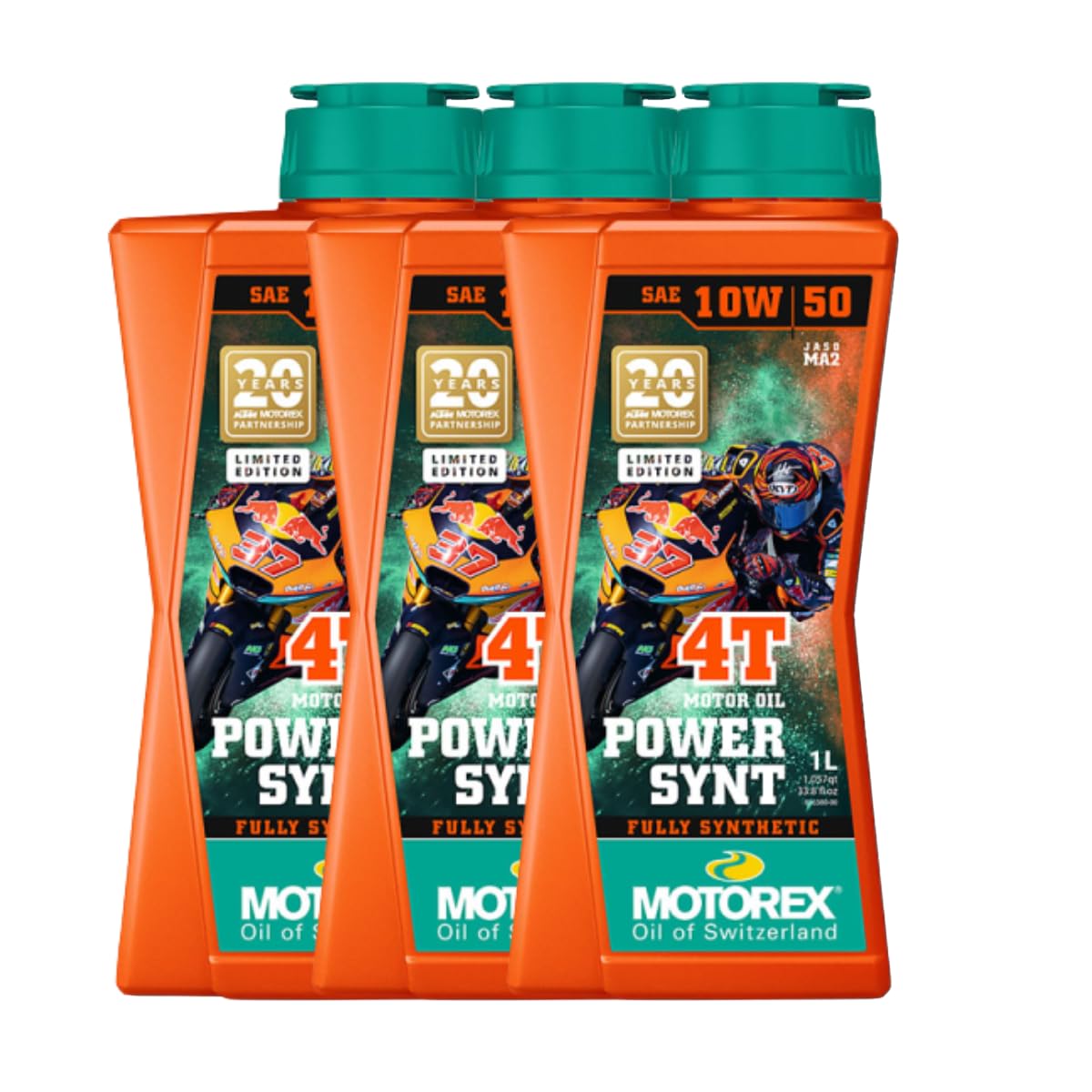 OLIO MOTOREX: 1 Litro Power Synth 4 TEMPS 10W50
