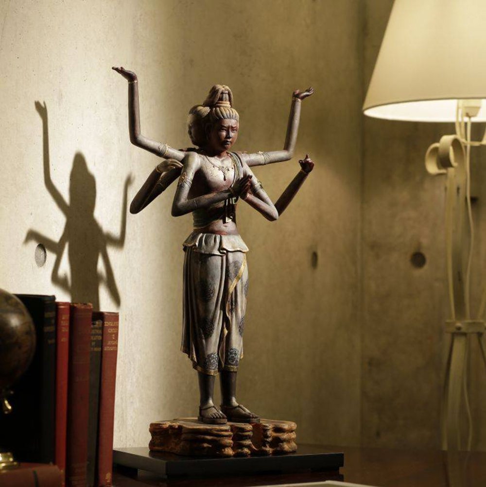 ★新品同様★イスム スタンダード 阿修羅 仏像 ポリストーン★T3 ☆新品同様☆イスム スタンダード 阿修羅 仏像 ポリストーン☆T3-2