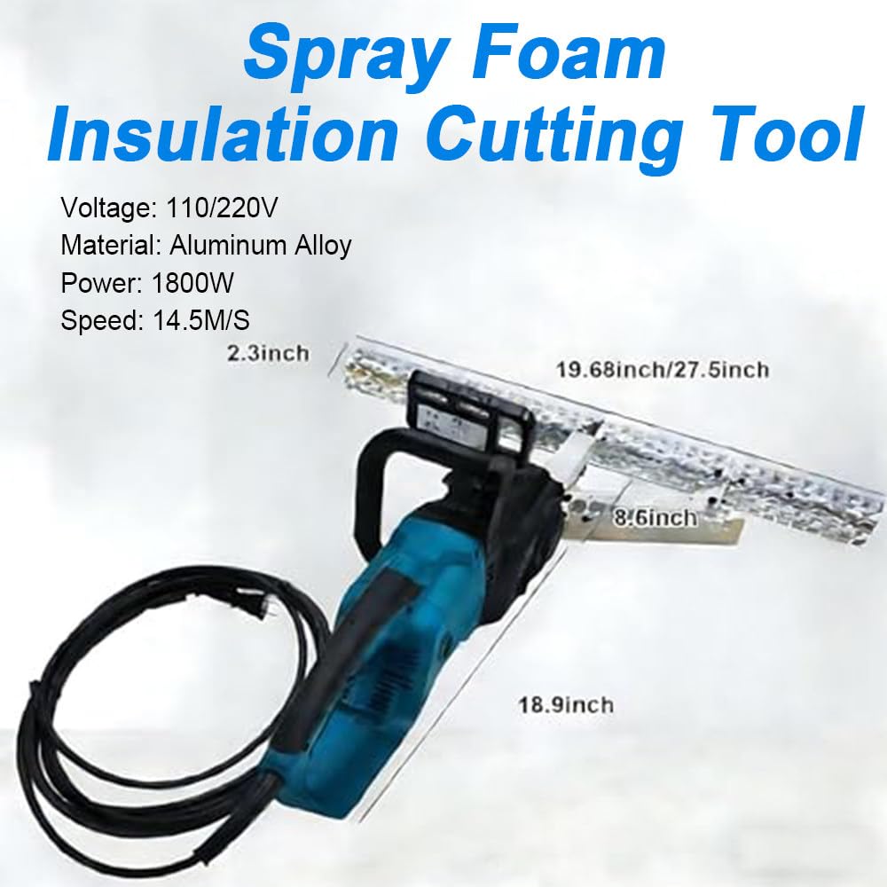 Pialla per Poliuretano,1800 W per Pareti ClosedCell-700