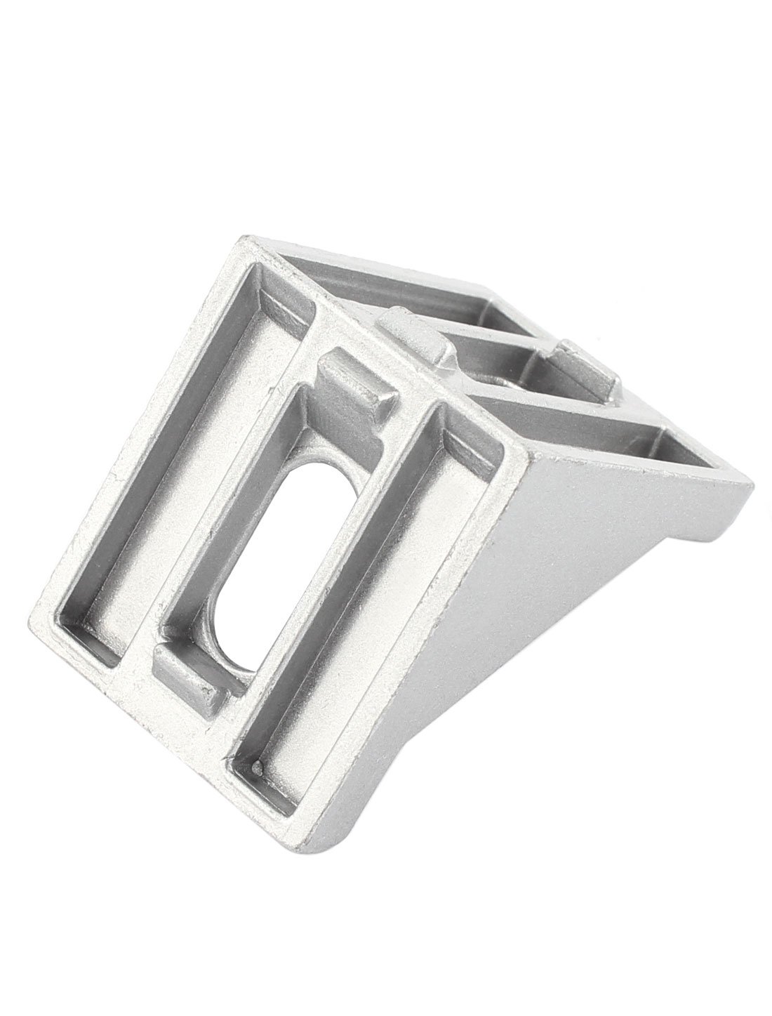 Sourcingmap 40mmx40mm 2 Holes Right Angled Shelf Corner Brace Angle Bracket - Image 2