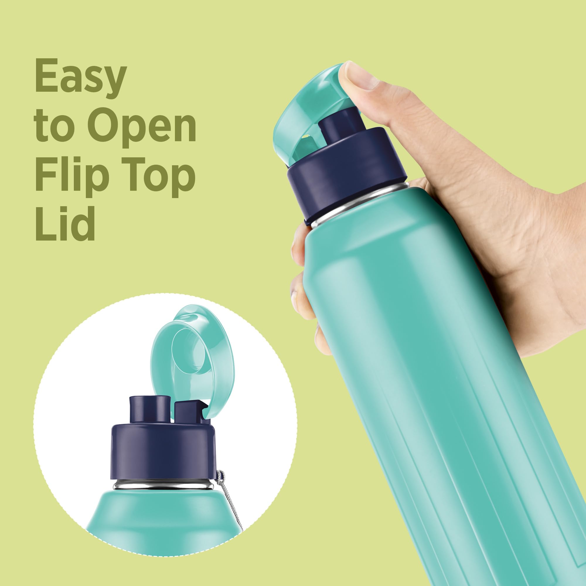Milton Steel Thermoware - Hot & Cold Water Bottle -4 Milton Steel Thermoware - Hot & Cold Water Bottle -4