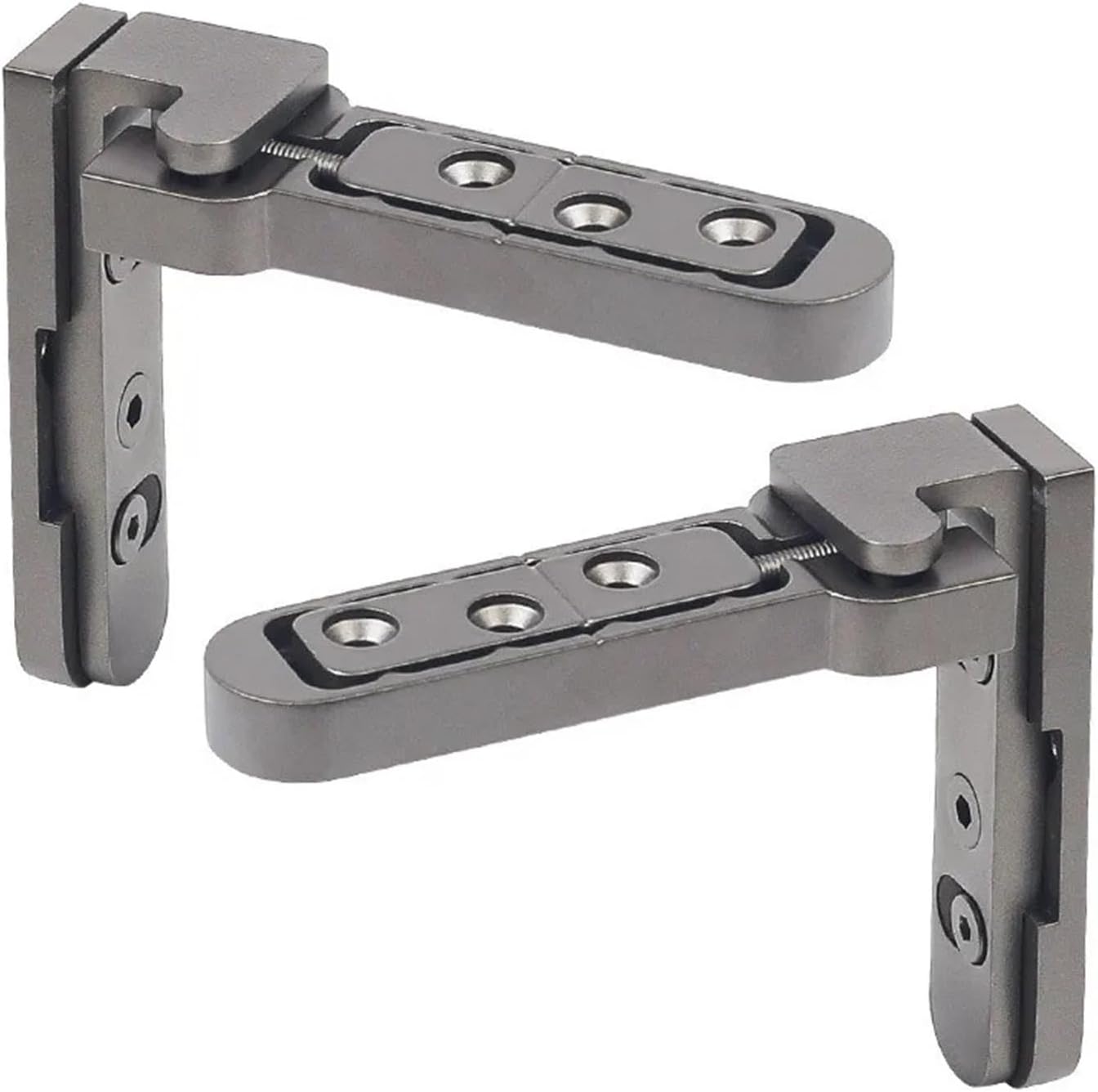 重さ180kgの大型ドアに対応するピボットヒンジ | 日経クロステック Active 80kgドア ステンレススチール 調節可能 見えないスイング木製ヒンジ 隠しピボット 精密鋳造(GRAY)