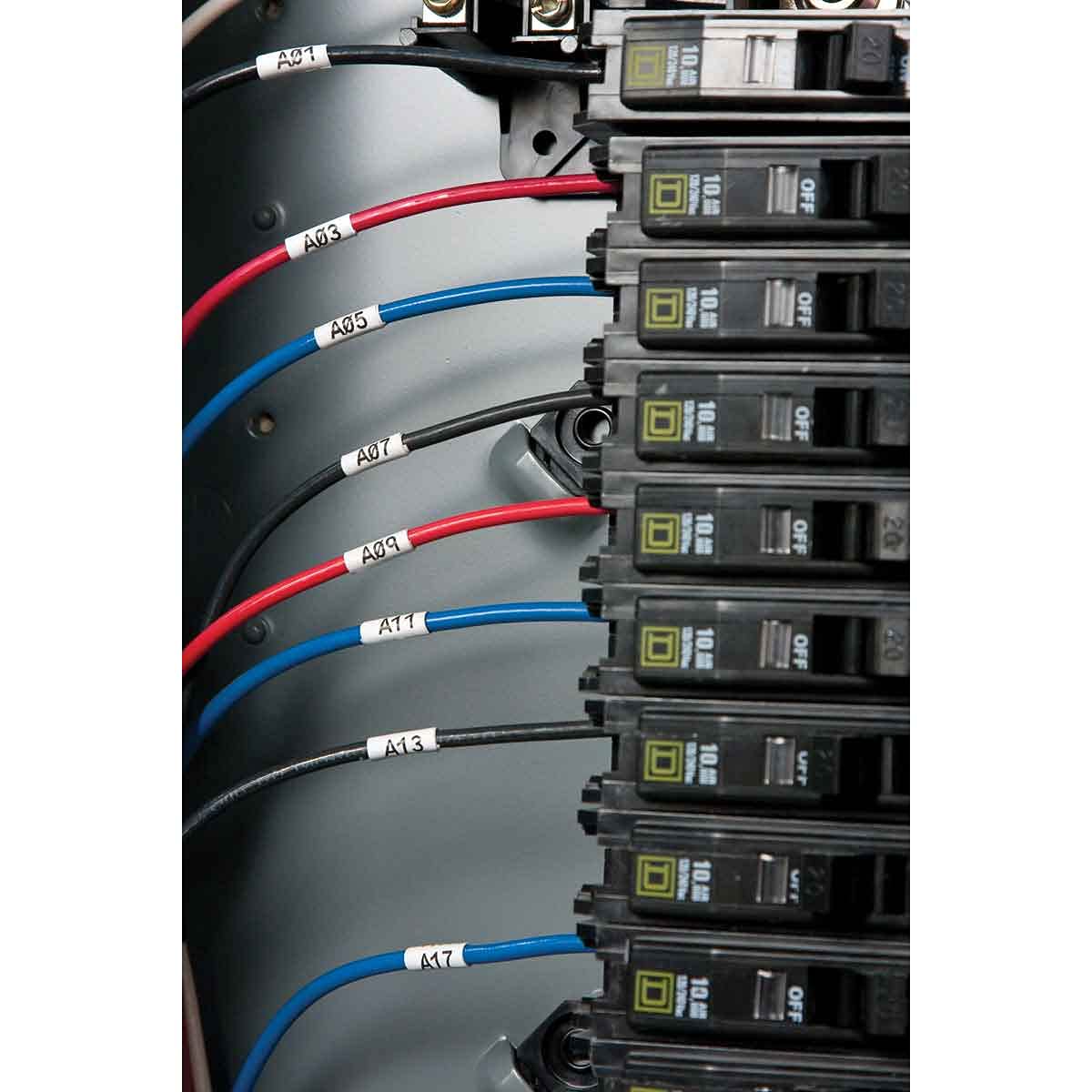 Brady BM71-11-498 Repositionable Vinyl Cloth Bulk BMP71 Labels , White (5,000 Labels per Roll, 1 Roll per Package)