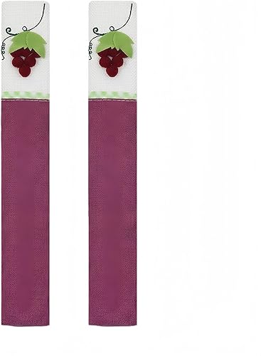 Fundas para manijas de puerta de refrigerador, lavables, mantienen el electrodoméstico limpio para refrigerador, microondas, estufa, horno, atrapa