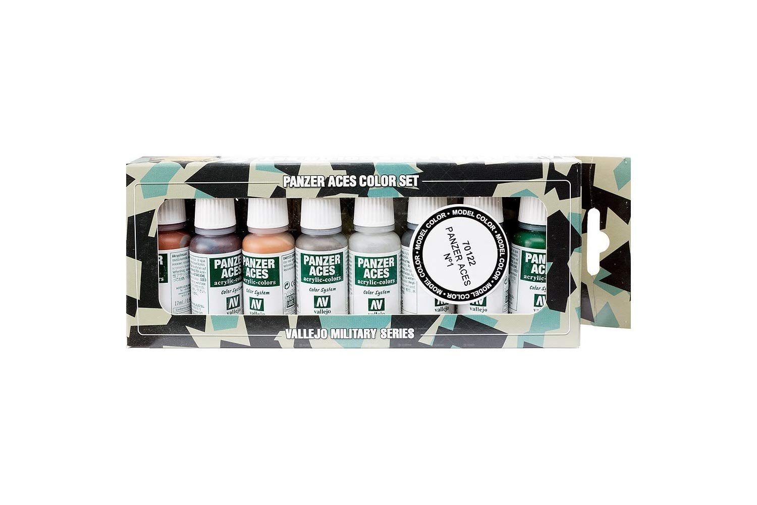 Vallejo 70181 Paint Set MODEL COLOR - GERMAN FIELD GREY - Vallejo 70181
