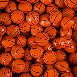 Solid Milk Chocolate Basketballs (2 Lb Bag - Approx 166 Pcs)