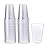 GUSTO Clear Plastic Cups [9 oz - 80 Count] - Disposable Drinking Cups for Parties, Events, & Everyday Use - Crystal Clear, BPA-Free, Durable Polypropylene (Formerly Comfy Package)