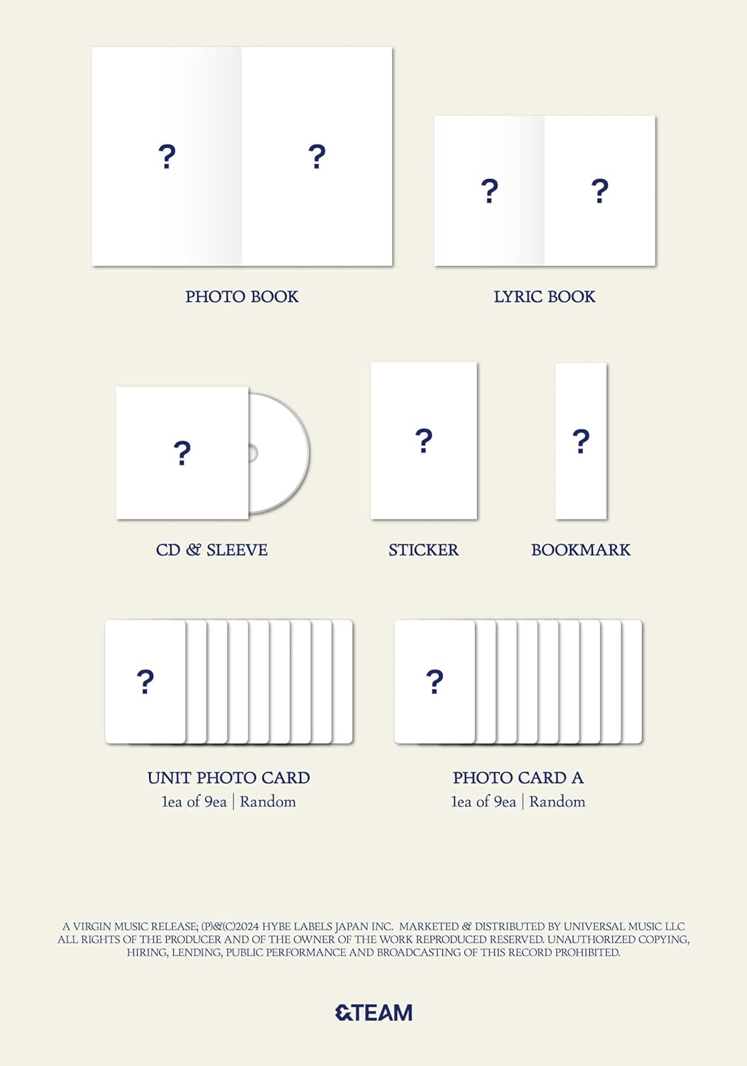 Dreamus &TEAM Album - Aoarashi STANDARD + LIMITED EDITION 2 Ver. Full Album Set+Pre Order Benefits+BolsVos Exclusive K-POP Giveaways Package