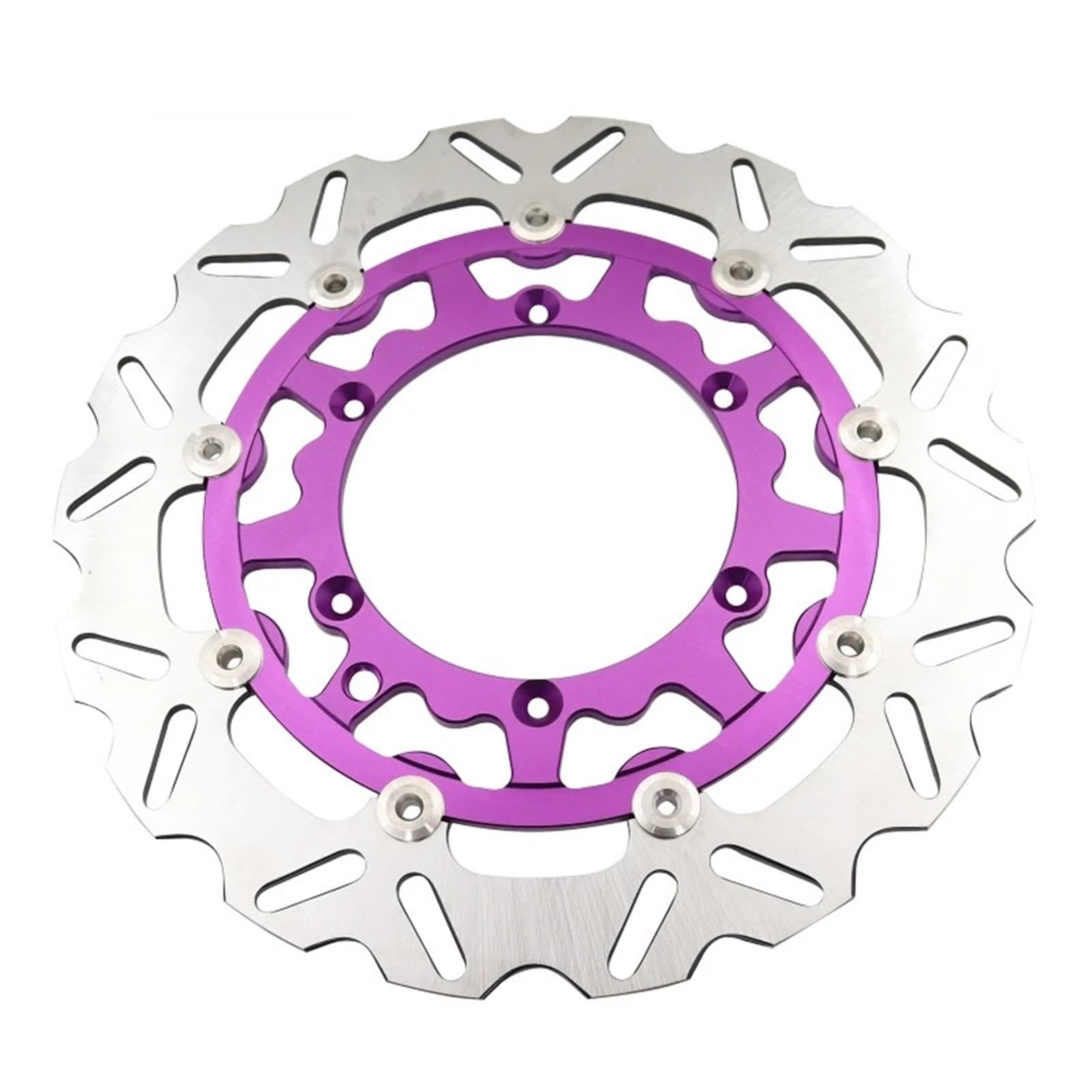 Tarcze hamulcowe motocykl Pasuje do przednich pływających tarcz hamulcowych Husq&varna klasy wyścigowej 320mm(320mm purple)