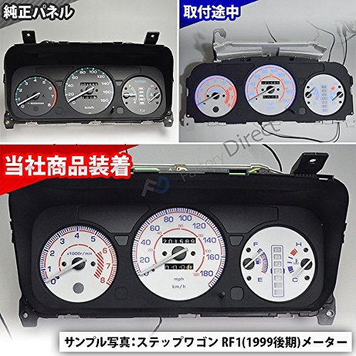 Amazon.co.jp: ファクトリーダイレクト ELメーターパネル el-ho02wh 