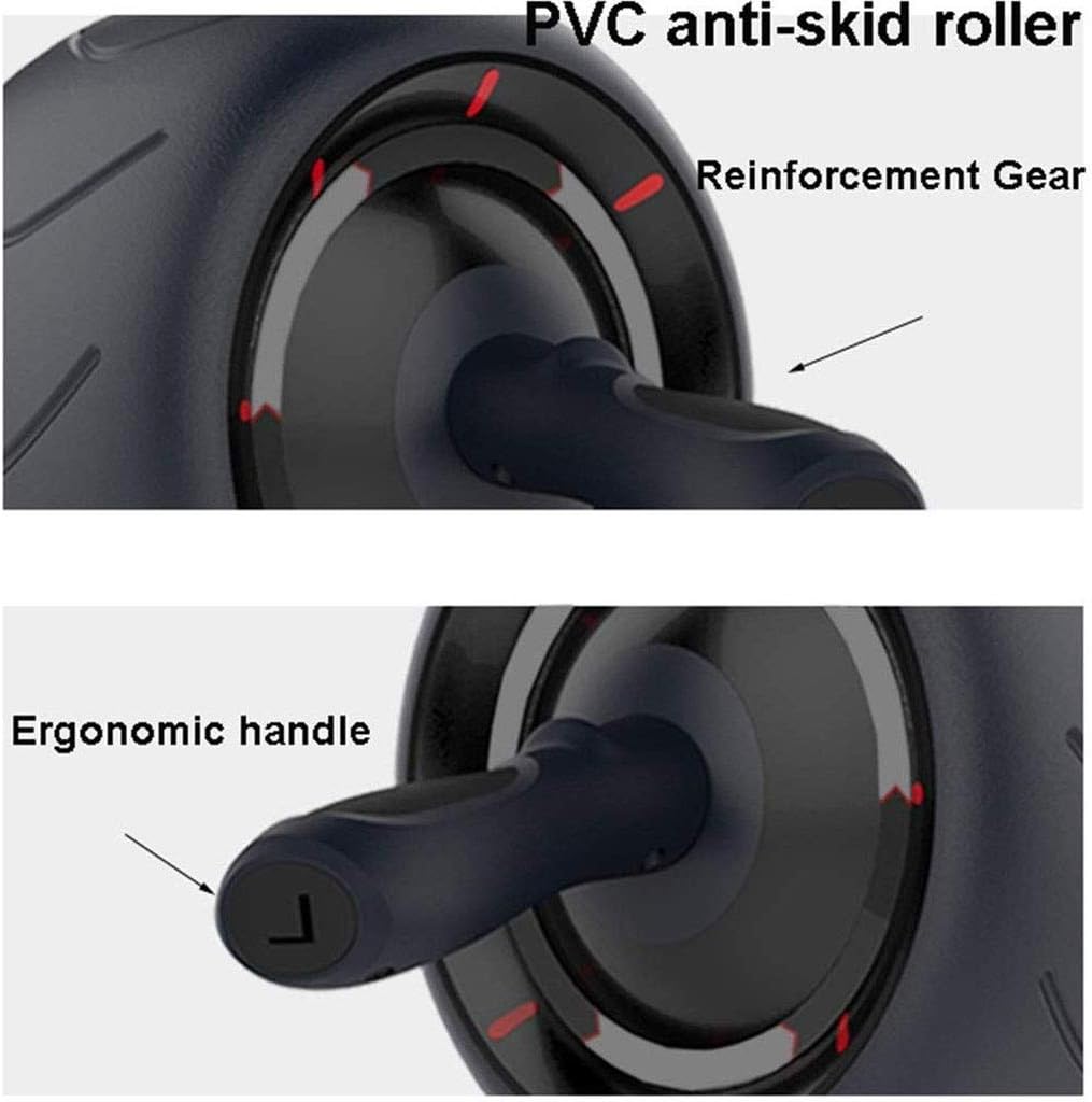 Abdominal Muscle Wheel - Home Mute Fitness Equipment Men And Women Roller Abdominal Muscle Training Push