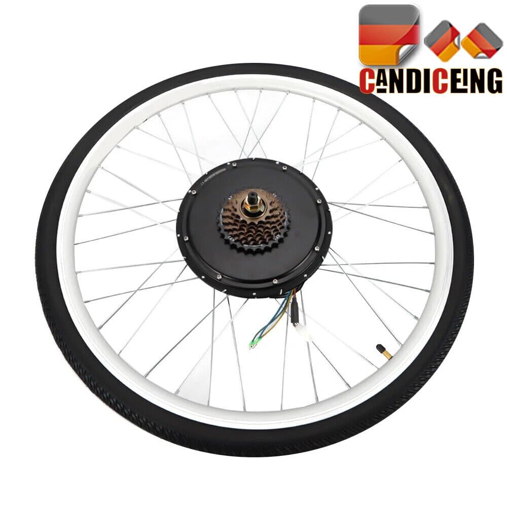 Kit de conversion de vélo électrique 500/800 W 28" pour roue arrière, moteur moyeu de conversion pour vélo électrique (800 W)