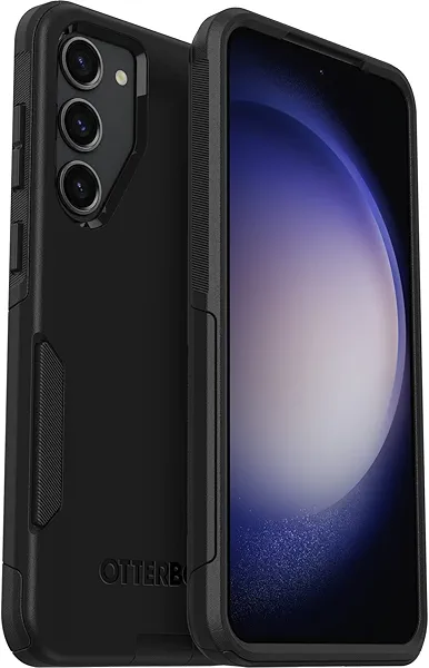 OtterBox Galaxy S23+ Commuter Series Case - BLACK , slim & tough, pocket-friendly, with port protection