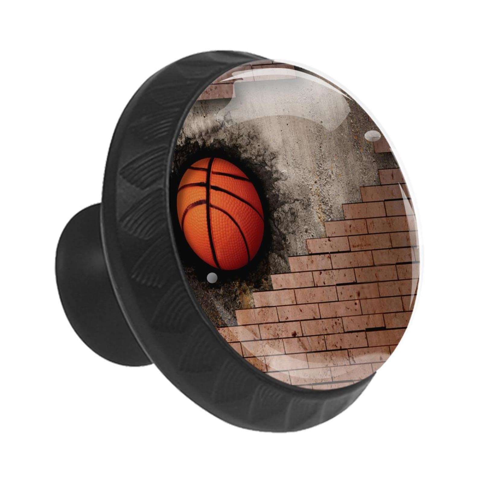 Boutons de commode basket et poignées de tiroir style graphique haut de gamme x12