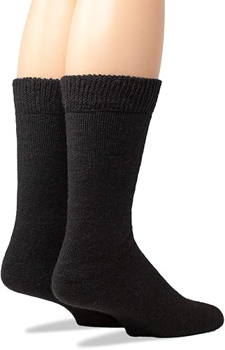 Miniatura 2 de WARRIOR ALPACA SOCKS - Calcetines de lana de alpaca para exteriores, forro de rizo con apertura de banda cómoda para hombres y mujeres