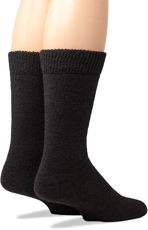 WARRIOR ALPACA SOCKS - Outdoor Alpaca Wool Socks, Terry Lined with Comfort Band Opening For Men And Women