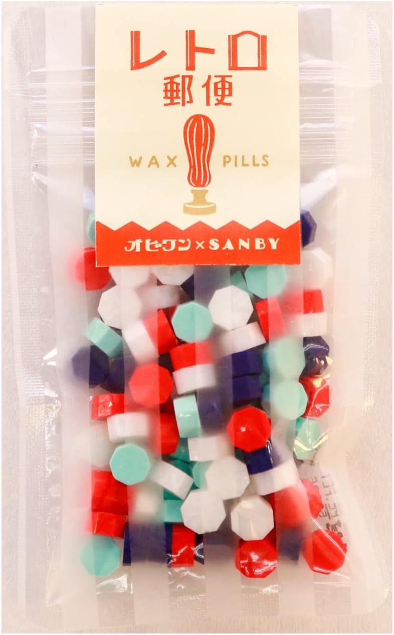 Sanby ob1-slg-set01 Sealing Wax Set, Rain Sound Soda