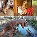 JASHKE Disfraz Dinosaurio Inflable T-Rex Disfraz Halloween Adulto Disfraz Cosplay Disfraz Fiesta...