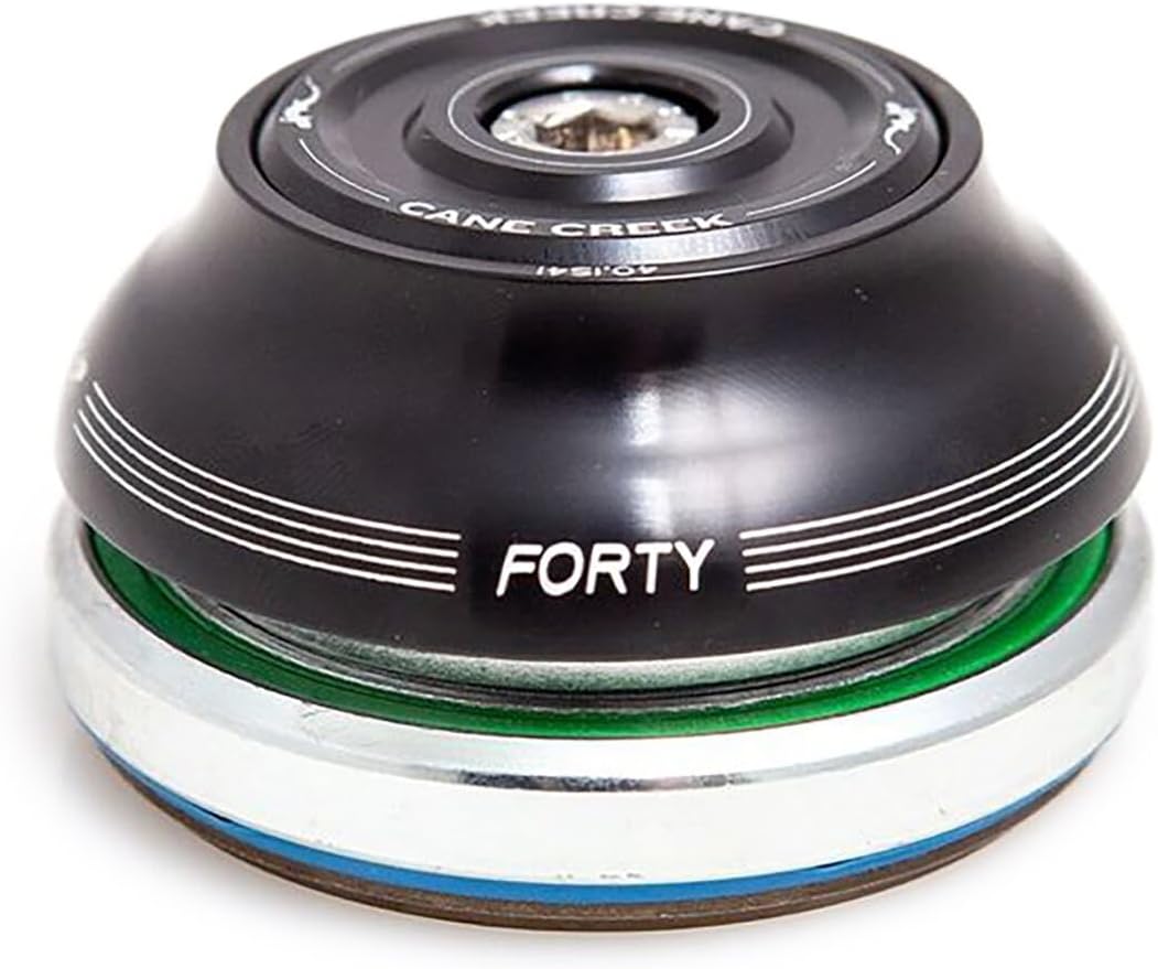 Jeu De Direction Tapered Cane Creek - Noire - Compatible IS42/28.6 & IS52/40