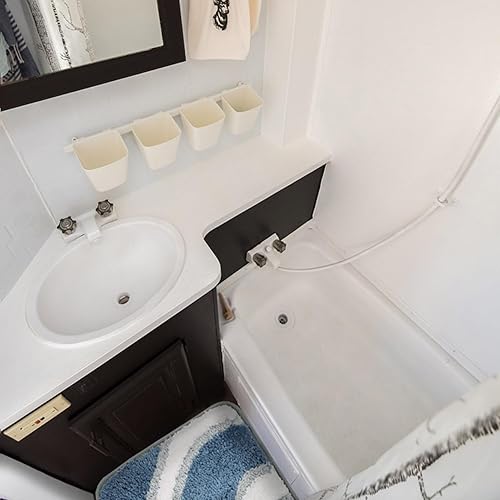 Miniatura 10 de KAMA BRIDAL Tapete de baño de microfibra de 12 x 12 pulgadas, antideslizante, absorbente de agua, tapete de ducha ultra suave, parte trasera