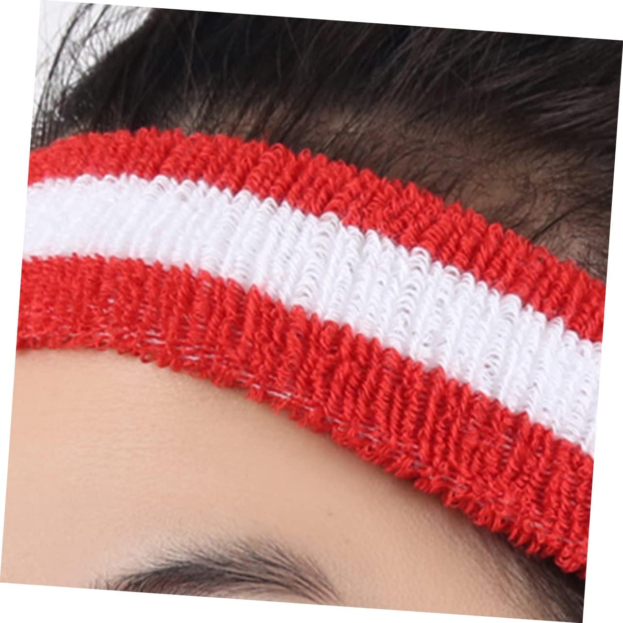 TOYANDONA Sports Headband Wristband Kit for Men and Women Sweat Absorption Comfortable Workout Accessories for