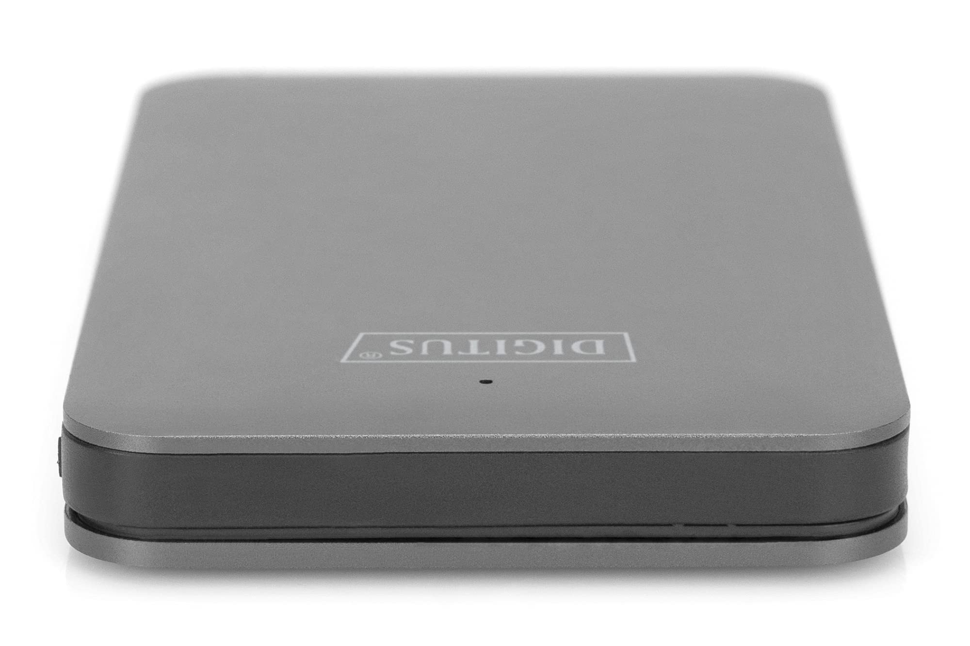 DIGITUS - DA-71114 - Festplattengehäuse SSD/HDD - 2,5" - USB 3.0 - SATA III - bis zu 2 TB - schwarz