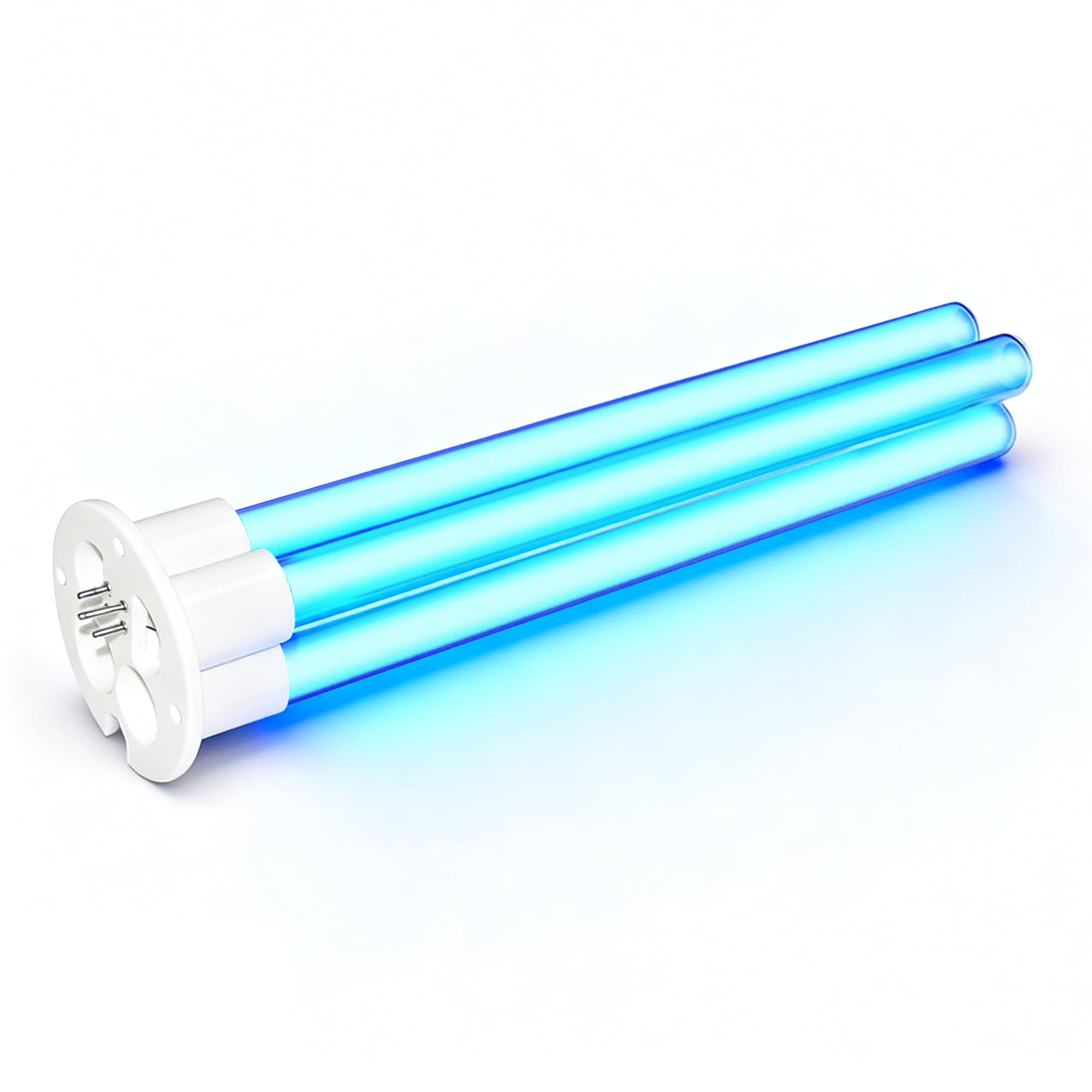 COOSPIDER 80W HVAC Duct UVC Light Bulb, High-Power Duct Sanitizer UV Light with Ceramic Base, Dual H-Tube Design for Long-Lasting Performance -