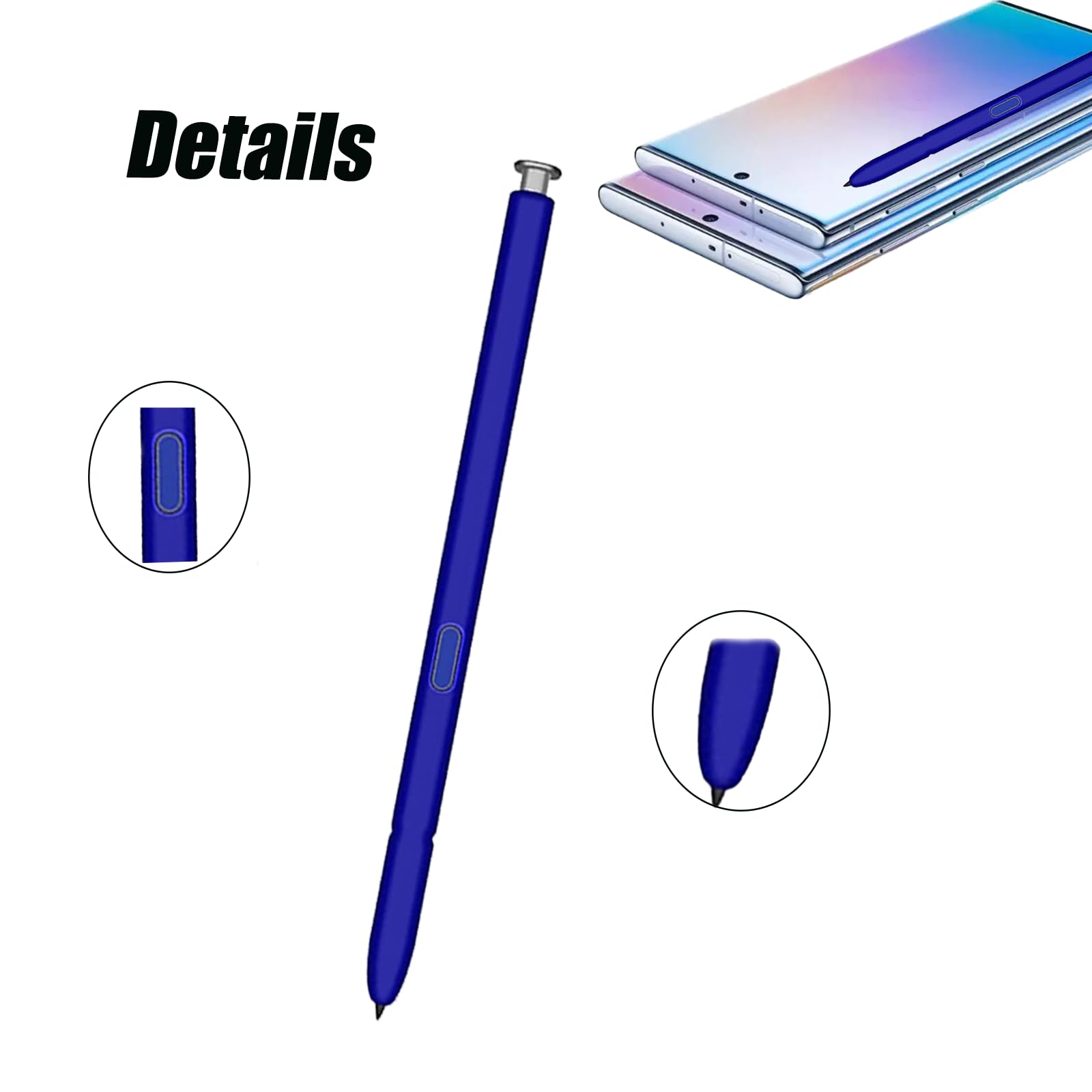 Lápiz Capacitivo S Pen Con Bluetooth Para Samsung Galaxy Note 10, Note 10+, Note 10 Plus 5G (Aura Glow)