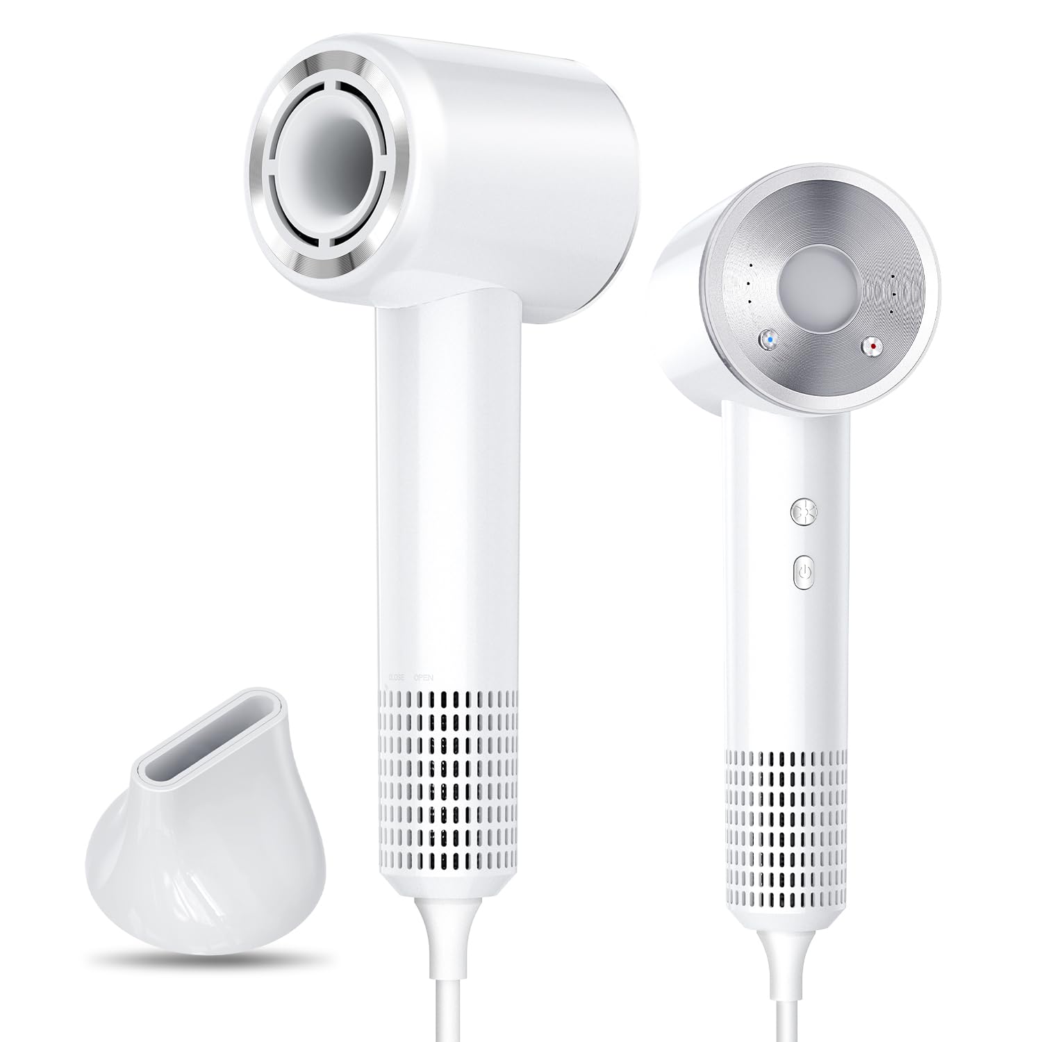 Amazon.co.jp: ドライヤー 液晶モニター 高濃度マイナスイオン 冷熱風