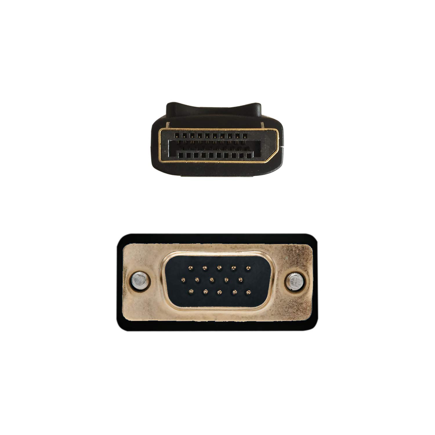 AISENS Cavo convertitore Displayport a VGA Dp/M-Vga/M, nero, 2 m