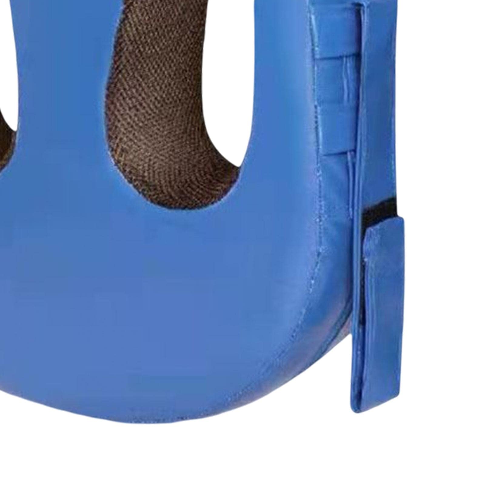 Coussin de Retournement pour Patients Alités avec Support en U, Bleu