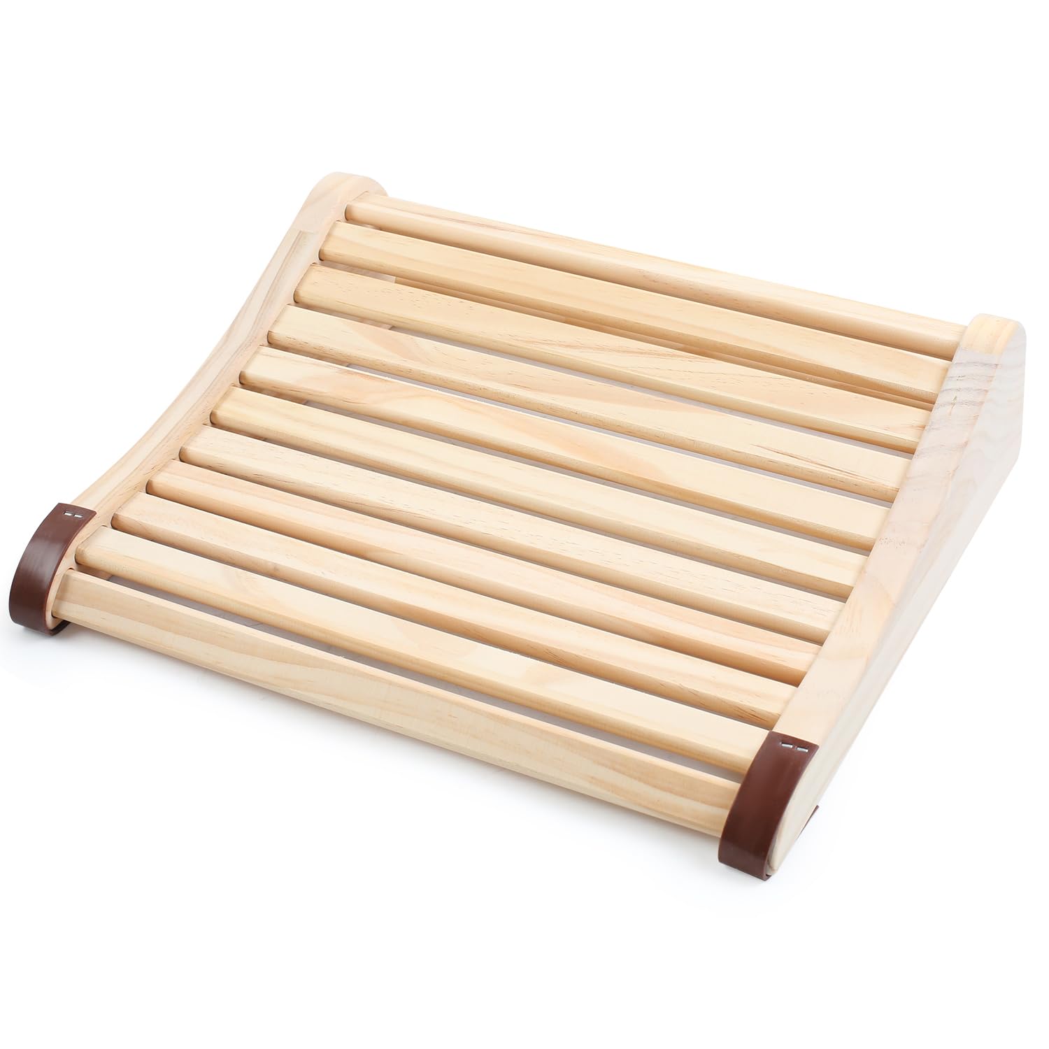 Appuie-tête en bois pour sauna - Ergonomique - 37 x 33 x 10 cm