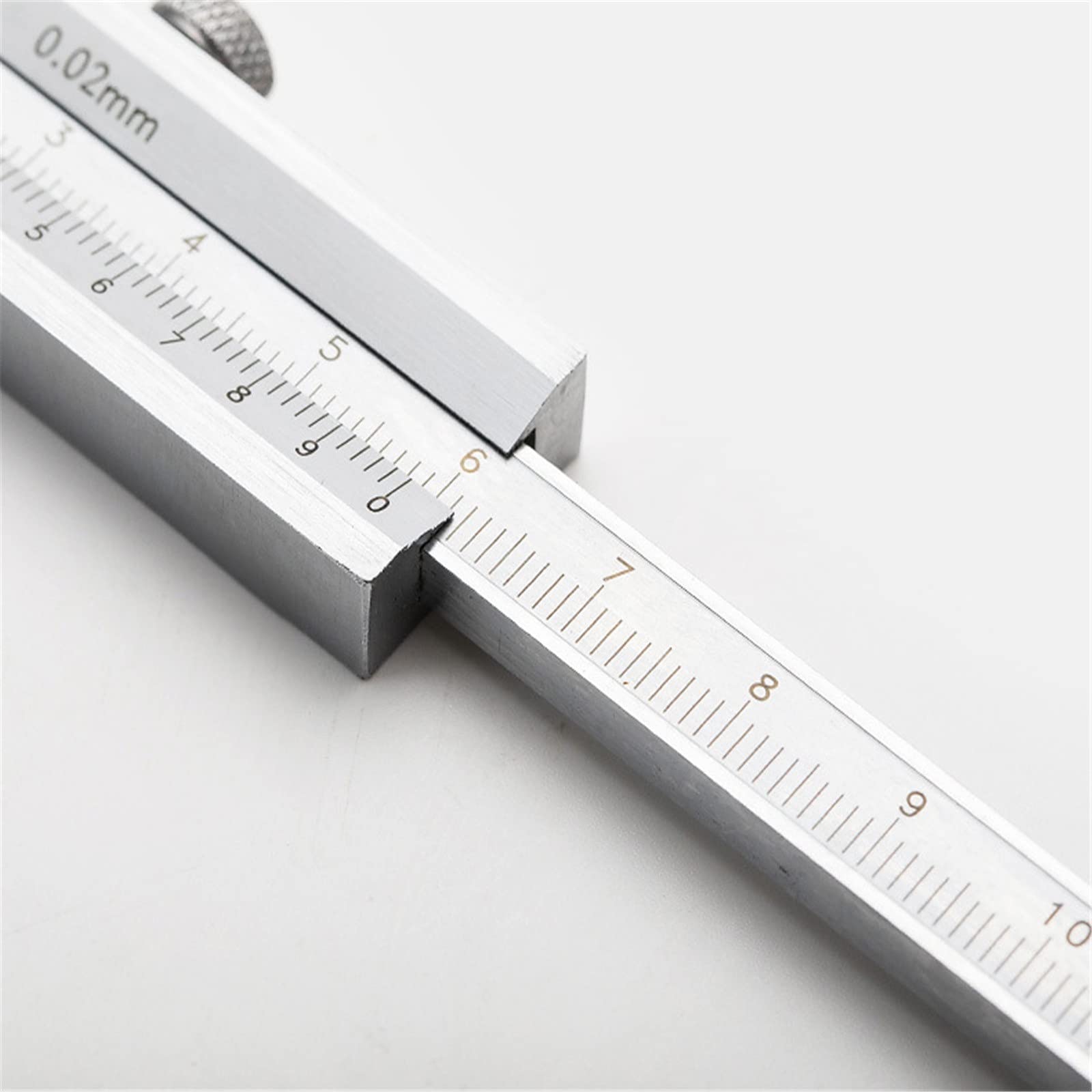 KANBUN Rajonn Digital Electronic Caliper Profundation Caliper 200/300/500 mm Caliper DE Profunda Vernier para el hogar e Industrial (Color: Plata, tamaño: 0-200 mm)