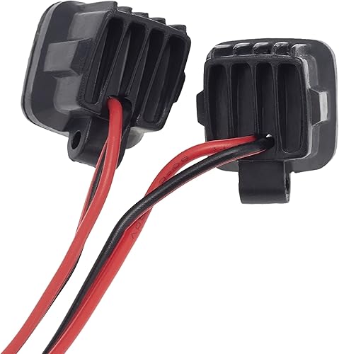 Miniatura 4 de DKKY - Luz de parachoques RC 2 luces LED individuales 5050 Foco cuadrado para 110 RC Crawler Axial SCX10 90046 TRX4 Wraith RR10 MST Redcat (con