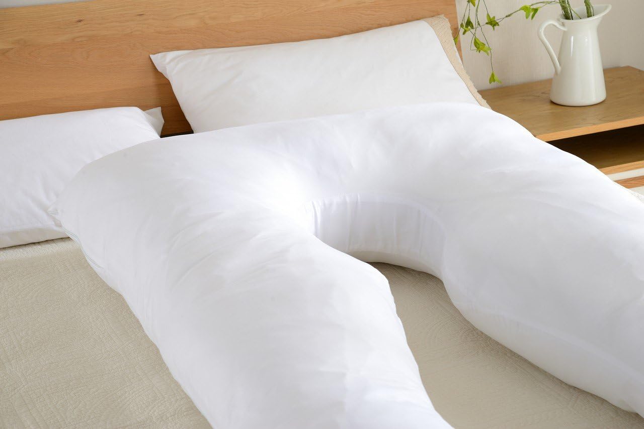60" Pregnancy Pillow- Full Body Pillow-U Shaped Maternity Pillow for Pregnant Women with Washable Outer Cover