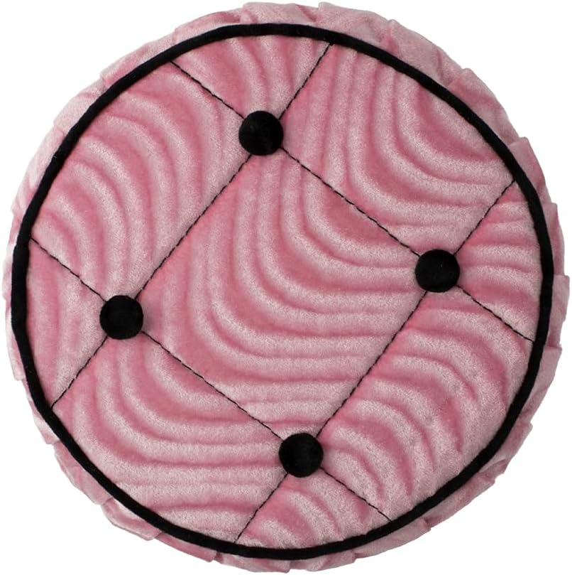 OG Lowrider Classic Bike Cruiser Bicycle Steering Wheel Cover Velour Swirl | Fits 8” Steering Wheels | Multiple Color Options | Lowrider Accessory (Light Pink)