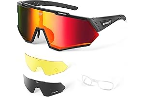 Sunglasses UV Protection Cycling Sunglasses for Men and Women, Z87.1 Safety Glasses For Construction