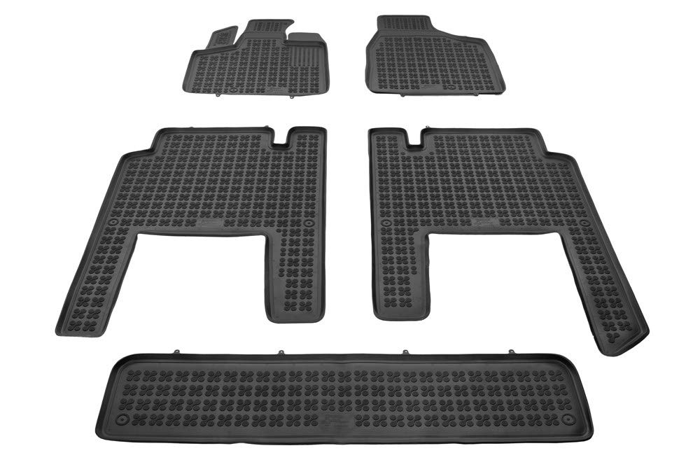 MTM Gummimatten für Lancia Voyager 11.2011-2015 Passform, Fussmatten mit hohem Rand 5 cm, cod. 3D 5480