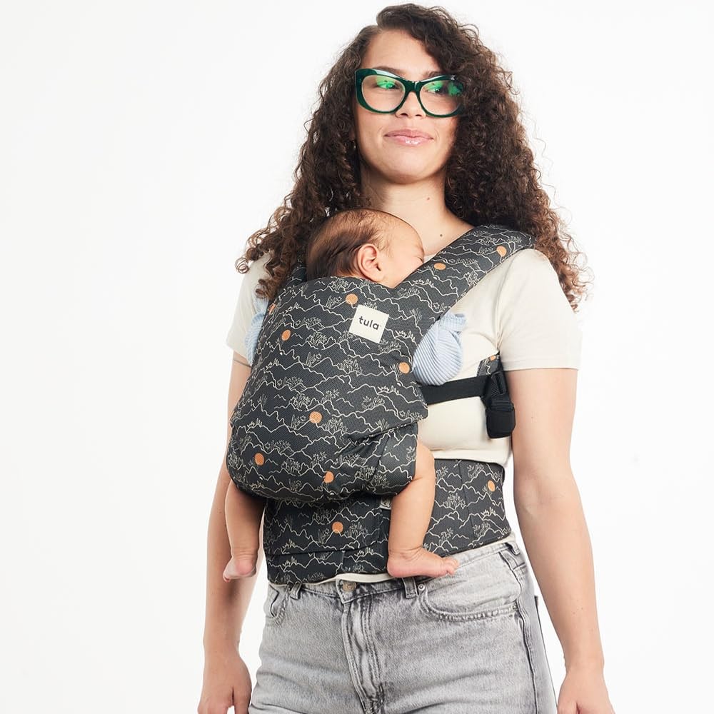 Tula Explore Mesh Babytrage 3,2–20,4 kg - Mojave | Atmungsaktiv und ergonomisch für Baby und Kleinkind, 3 Tragepositionen: vorne, außen und Rücken