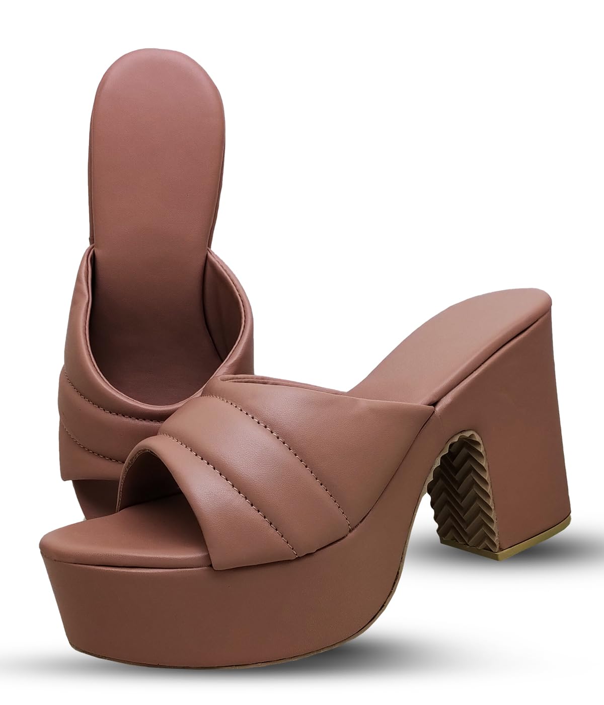 MONAQI Peach platform sandals with a stylish wooden heel, perfect for adding a touch of elegance to any outfit. (B0CKPDZ3VT) Amazon Price History, Amazon Price Tracker