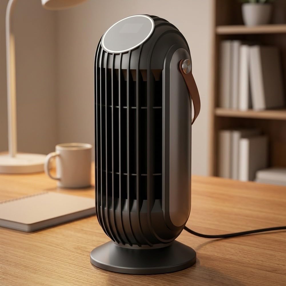 Ventilador Calefactor 1500W 4 Modos para temp Ventilador Calefactor(EU)