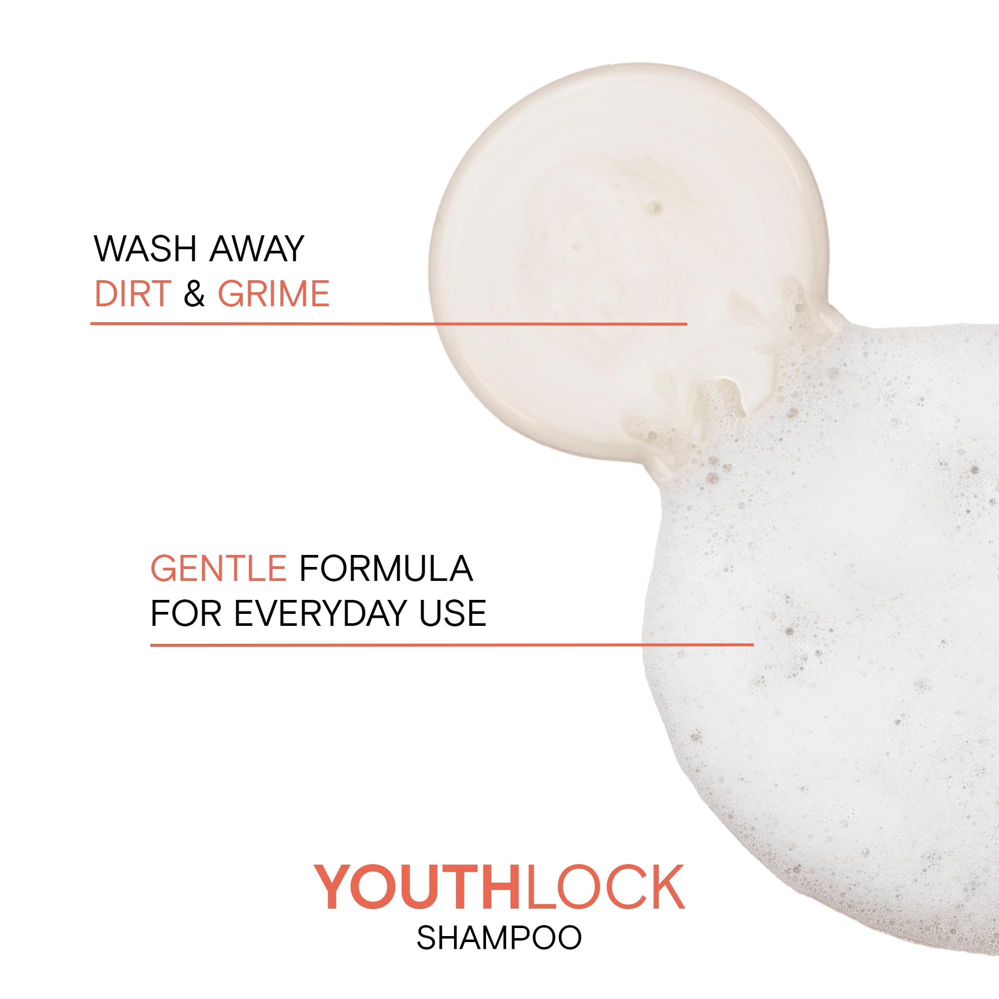 Joico YouthLock Shampoo Formulated with Collagen | Youthful Body & Bounce | Reduce Breakage & Frizz